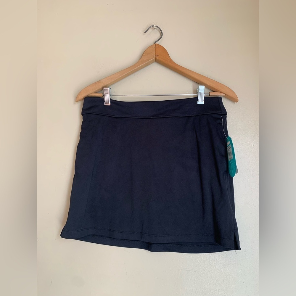 Greg Norman Play Dry Golf Skort black tennis pickle ball